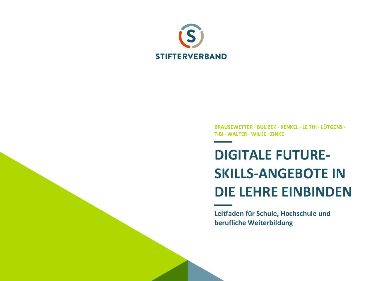 Cover der Publikation über Future Skills Cover der Publikation über Future Skills